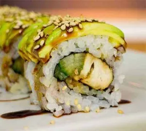 Chicken Teriyaki Sushi Roll