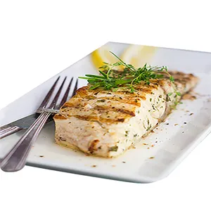 Garlic Lemon Grilled Fish platter