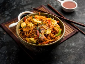 Schezwan Egg Noodles