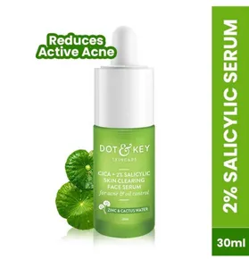 Dot & Key 2% Salicylic Cica Anti Acne Face Serum For Irritation & Unclogs Pores 30ml