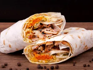 Arabic Rumali Roll Shawarma