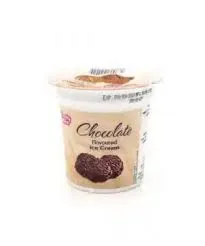 Chocolate cup ice cream