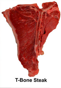 T-Bone Steak (Per Pound)