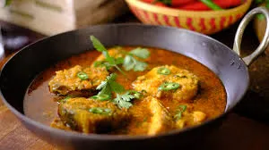 Fish Curry with Rice