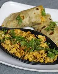 Two Paratha with Egg Bhurji
