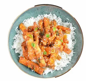 Honey Garlic Paneer with Rice