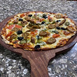 Chicken Burst Pizza