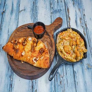 Chicken Alfredo [White Sauce] Combo