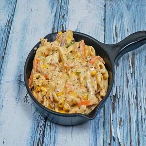 Veg Alfredo [White Sauce]