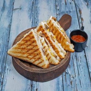 Big Corn Mushroom Sandwich