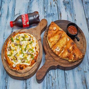 Veg Delight Pizza Combo