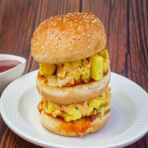 Paneer Maharaja Burger