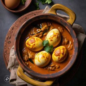 Handi Egg Curry [750 ml , 4 Eggs]