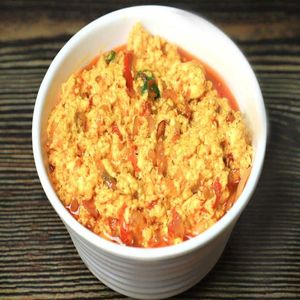 Paneer Bhurji with 3 Tandoori Roti