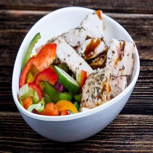 Veggie Salad with Fruits and Nuts