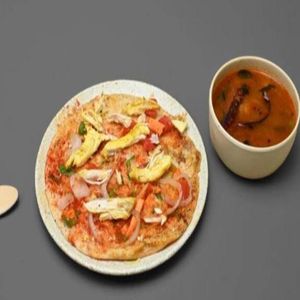 Chicken Uttapam
