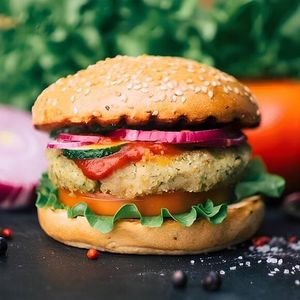 Aloo Tikki Burger Combo