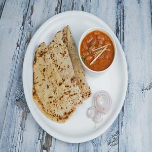 Home Style Rajma with Chapati Combo