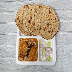 KadhaiChicken+3B.Roti+SalaD Combo