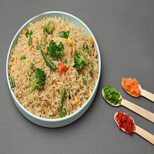 Mini Veggie Brown Rice