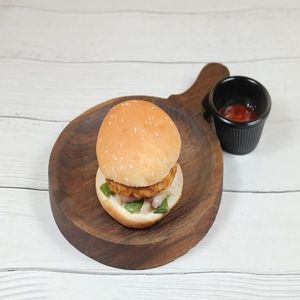 Onion Capsicum Burger