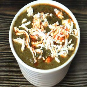 Palak Paneer with 3 Tandoori Roti