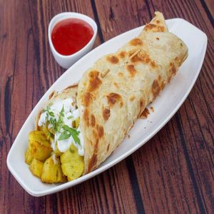 Malai Soya Chaap Roll