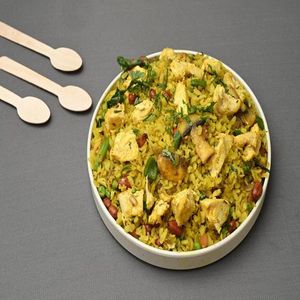 Chicken Exotic Veg Poha