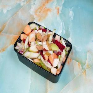 Veggie Salad With Fruit And Nuts