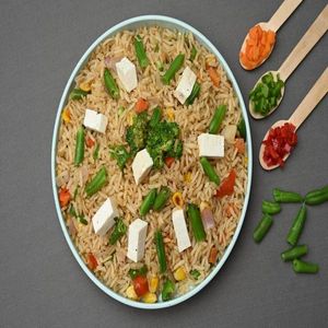 Beans Paneer Brown Rice