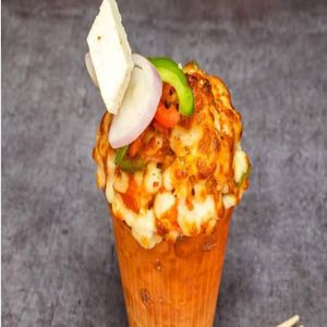 Kulhad Pizza with Coke Soft Beverage [250 ml]