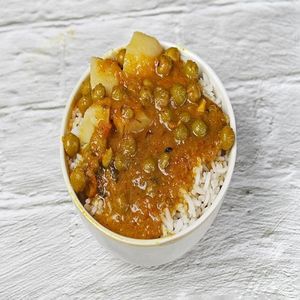 Aloo Matar Rice Box