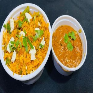 Veg Biryani with Gravy