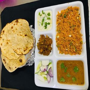 Simple Thali