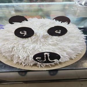 White Panda Cake