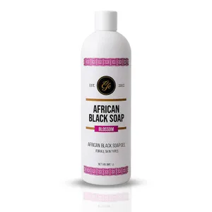 African black soap bath-blossom - 1ltr