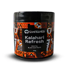 Kalahari Refresh Black Soap Paste -500g