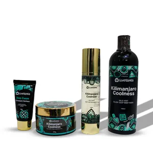 Kilimanjaro Coolness Gift Set Mint-Infused Skincare Collection for Cooling Hydration, Soothing Relief & Everyday Freshness