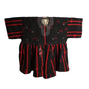 Premium Hand-Woven Fugu Smock with cap– Original Batakari Traditional Clothing