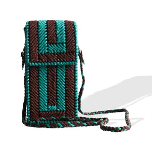 Handmade Woven Canvas Women’s Handbag