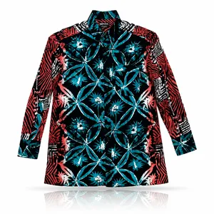 Men's African Print Long Sleeve Shirt – Premium Ankara Button-Up | WeShopAfrica
