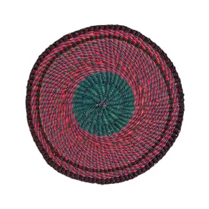 Sweet Licia's spiral place mat (pink and green)