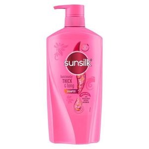 Sunsilk Hair Shampoo Keratin Yoghurt Lusciously Thick & Long 650 ml