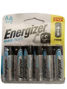 BATTERIES ALKALINE AA ENERGIZER 4+2