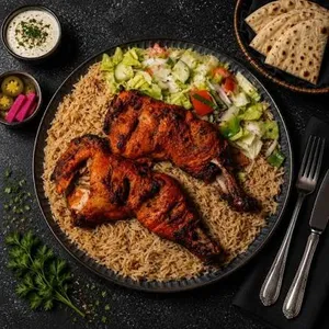 1/2 Grilled Charcoal Brazier (Rice)