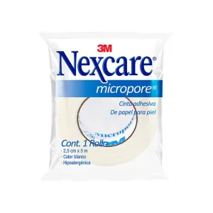 3M Nexcare Micropore Blanco de 1 pulgada