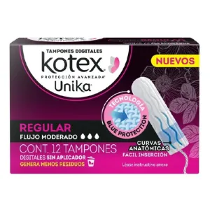 Kotec Unik Tampon Digital Regular 12 Piezas