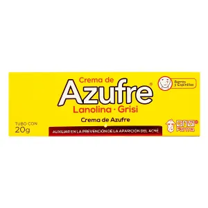 Azufre Crema Tubo 20G