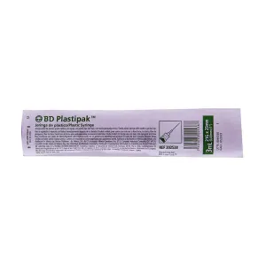 BD Plastipak Jeringa 3ML 21G x 25mm