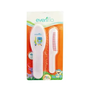 Evenflo Zoo Friends Set de Peine y Cepillo
